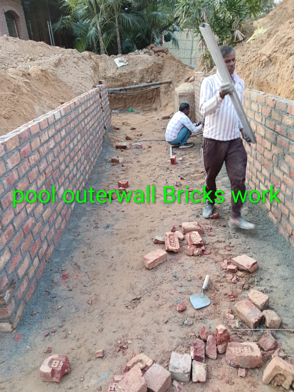 Swimming pool construction in Narela Delhi